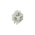 Schlegel BZII Contact Block 3 mm Momentary 2 x NO Faston Terminal 2.8 x 0.8 mm BZII