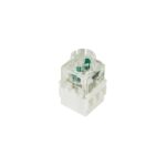 Schlegel BZIIK Contact Block 3 mm Momentary 2 x NO Screw Connection 2.5 mm BZIIK