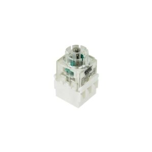 Schlegel BZLIIK Illuminated contact block Momentary 3 mm 2 x NO Screw Connection 2.5 Mm BZLIIK