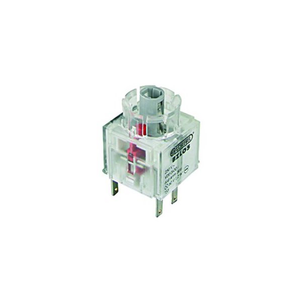 BZLO5-Product-Image-1-1-600x600.jpg Schlegel BZLO5 Illuminated contact block Momentary 3 mm Faston Terminals 2.8 X 0.8 Mm 1 x NC BZLO5