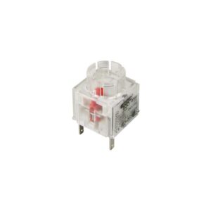 Schlegel BZO Contact Block Momentary 3 mm 1 x NC Faston Terminal 2.8 x 0.8 mm BZO