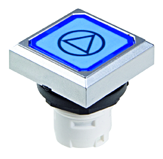 Schlegel OKT Pushbutton Head (OKTRON) 3 mm  16.2 mm Square OKT