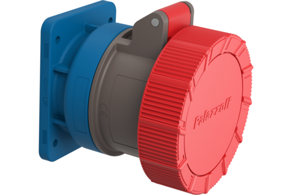P772146_MAIN_png_900_600_contain_70.png X-CEE SAFETY PERFORMANCE STRAIGHT PANEL MOUNTED SOCKET 32A 2P+E 230V 6H IP66/67/68/69