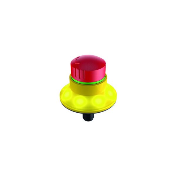 QRBLUVOOI_C1190-Product-Image-600x600.jpg Schlegel QRBLUVOOI_C1190 Illuminated emergency-stop 2 x NC + 1 x NO 22.3 mm Round 5-Pole M12 Connector (Integrated)