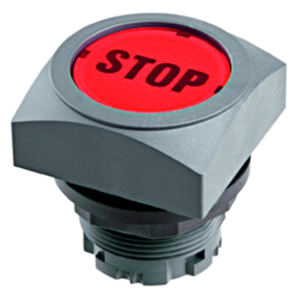 Schlegel QRT Pushbutton Head (QUARTEX-R) 6 mm  22.3 mm Square QRT