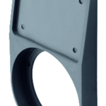 Schlegel RABT External nameplate holder (RONDEX)  22.3 mm Charcoal RABT