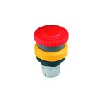 Schlegel RKVGB Illuminated emergency-stop head  twist right or left 3 mm  16.2 mm RKVGB