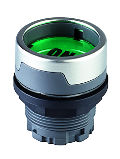 Schlegel RMCF Pushbutton head with latching function