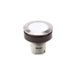 Schlegel RRJVAT Pushbutton Head (RONTRON-R-JUWEL) 3 mm Round  22.3 mm RRJVAT
