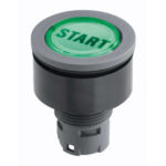Schlegel RXJT Pushbutton Head (RX-JUWEL) 6 mm  22.3 mm Round RXJT