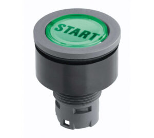 Schlegel RXJT Pushbutton Head (RX-JUWEL) 6 mm  22.3 mm Round RXJT