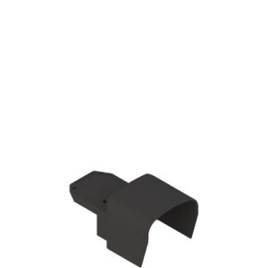 AC 1275 Technopolymer closed protection. Colour: black.