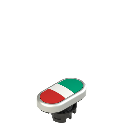 E2 1PDRL90423 Double lower flush pushbutton