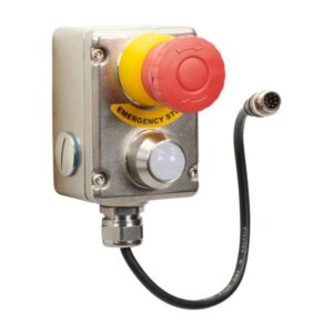 141300-Z GLHD 2NC 1NO QC-M12 8way OSSD E-Stop & LED
