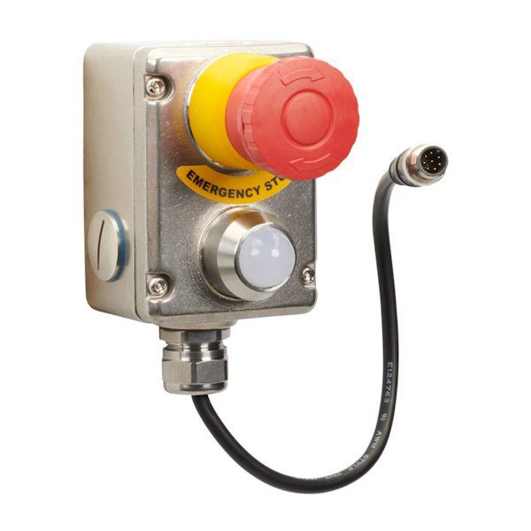 ESL-SSLP-emergency-stop-station-ossd-outputs.jpg 141300-Z GLHD 2NC 1NO QC-M12 8way OSSD E-Stop & LED