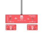 Mechan HED-SS-21-DC-LQD-05M-C Safety switch&2 Actuator 5meter cable