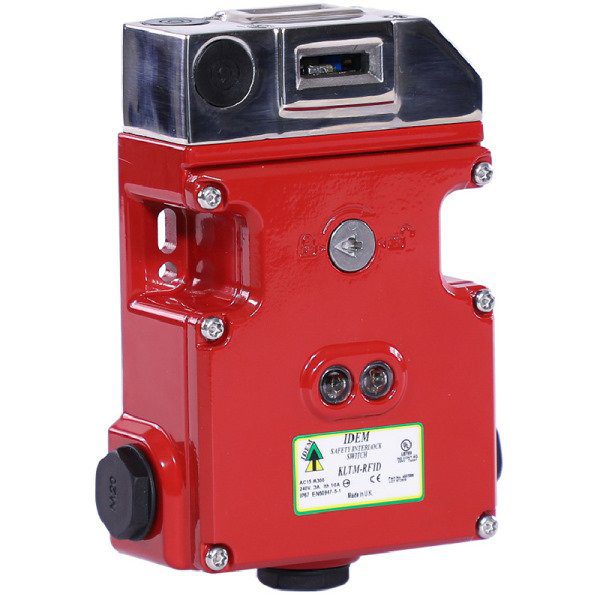 KLTM-RFID-Solenoid-Guard-Switch-Interlock-with-RFID-Coding.jpg 450201 KLTM-RFID Uniquely coded M20 24V Front/End Lower