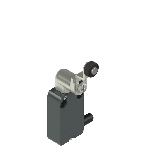 NA B112KD Modular prewired switch with adjustable shaped metal revolving lever diam. 14 roller