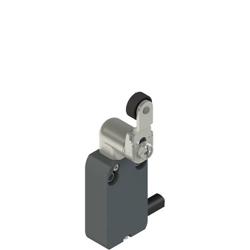 NA B102KC-DN2 Modular prewired switch with adjustable shaped metal revolving lever diam. 14 roller