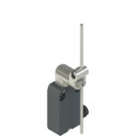 NF B112LE Modular prewired switch with metal revolving lever with adjustable stainless steel rod  diam.3x125