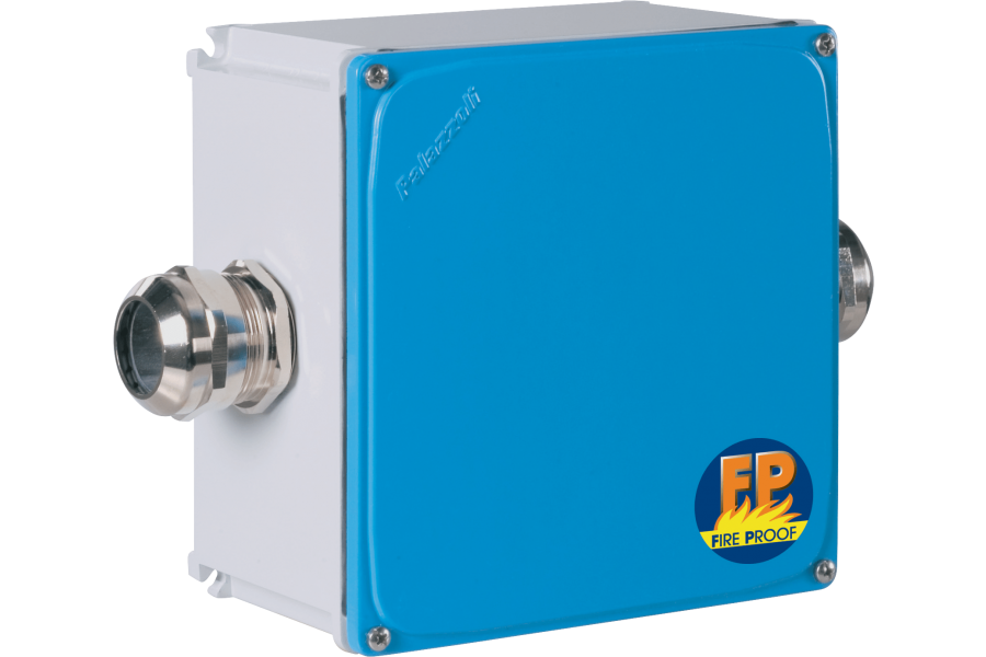 P151575 ALUPRES-T54 JUNCTION BOX FOR POWER SUPPLY LINES FOR ELECTRIC FANS 252X185X152 3X70 MM
