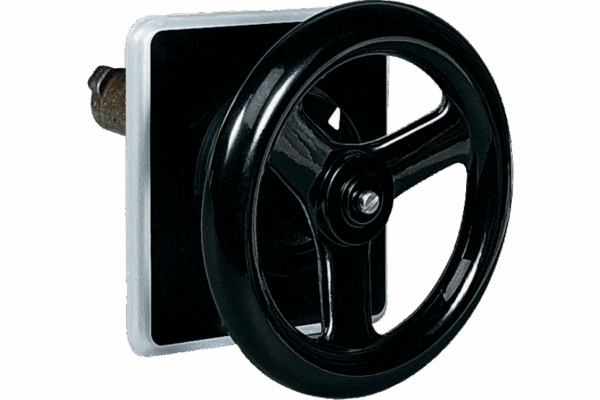 P270728 CAM BLACK HANDWHEEL WITH DOORLOCK FOR CABINETS FOR SWITCHES 400A