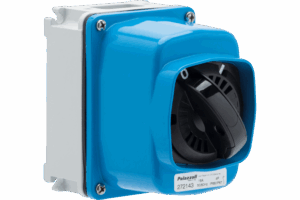 P272243 CAM SWITCH FOR WALL MOUTING IN ALUMINIUM 4X25A HD IP66/67