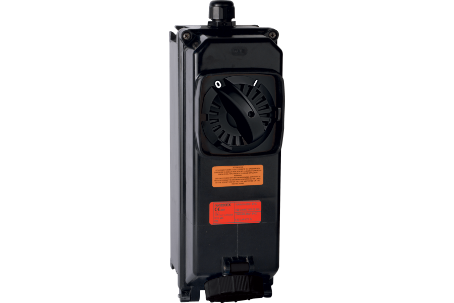 P462136EX TAIS-EX INTERLOCKED SOCKET IN THERMOSETTING GRP WITH FUSES 3P+E 16A 400V 6H IP66/67 EX CAT. 2D 3G