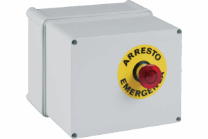 P501565 ENERGYBOX BOX WITH EMERGENCY PUSH-BUTTON IP55