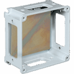 P521414 ALUCASE BOX IN MARINE GRADE ALUMINIUM 295X295X105 WITH WINDOWS F4/F4/F4/F4 IP66