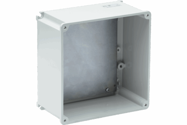 P511110 ALUCASE BOX IN MARINE GRADE ALUMINIUM WITH BLIND WALLS 92X92X42 IP67