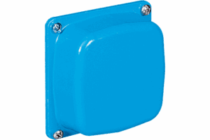 P515224 ALUCASE RAISED BLIND COVER HEIGHT 50MM FOR BOX 185X125MM IP67