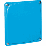 P515411 ALUCASE LOW BLIND COVER HEIGHT 25MM FOR BOX 252X 252MM IP55