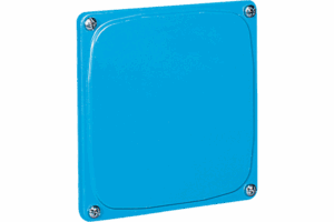 P515610 ALUCASE LOW BLIND COVER HEIGHT 25MM FOR BOX 373X373MM IP55