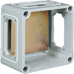 P531213 TAIS BOX 185X185X115MM WITH WINDOWS/HOLES A/A/2XPG21/PG36