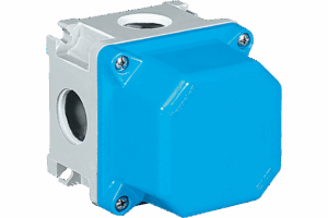 P532677 TAIS BOX 185X125X100MM WITH HOLES PG29/-/2XPG21/-