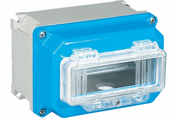 P532658_MAIN_png_900_600_contain_70.png P532516 TAISBOX ENCLOSURE WITH TRANSPARENT WINDOW 125X125X125 4 MODULES IP67
