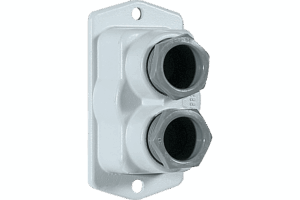 P540161 ALUCASE FLANGE TYPE F1 WITH 2 GLANDS 3/4"