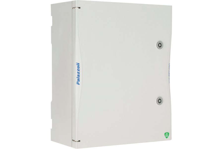 P550004 TAIS CUBE DISTRIBUTION BOARD IN THERMOSETTING GRP WITH BLIND DOOR 450X655X220 SIZE 4 IP66