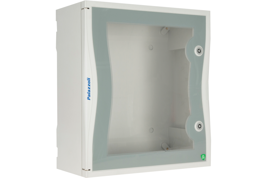 P550031 TAIS CUBE DISTRIBUTION BOARD IN THERMOSETTING GRP WITH TRANSPARENT DOOR 260X305X160 SIZE 1 IP66