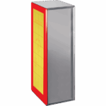 P576601 B-SMART STAINLESS STEEL AISI 316L FIREPROOF BOLLARD WITH SLEEVE AND NOZZLE IP56
