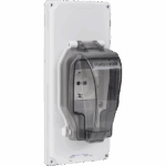 P579715 TOPTER FIXED SOCKET WATERTIGHT WITH INSERTED PLUG IP65