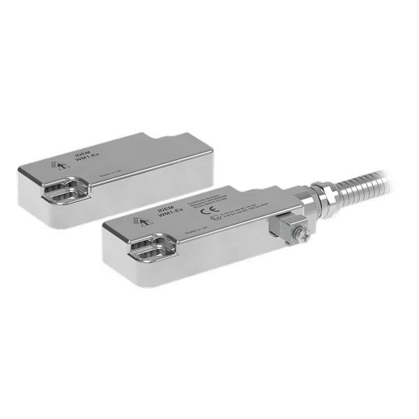 WM1-Ex-magnetic-safety-switch-stainless-steel-for-hazardous-areas.jpg 900101 WM1-Ex-SS 2NC 1NO 5M 230Vac/24Vdc