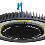 P810631DA META150 HIGH BAY DALI 84LED 117W GLASS DIFFUSER ROTOSYMMETRICAL MEDIUM OPTICS IP66/67
