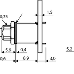 Euchner 097033E | STUFENSCH. MIT PL 12 GRAY-097033 : Selector Switch