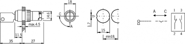 ast_644615_m.png Euchner 072604E | SCHLUESSELSCHALTER : Key Operated Switch