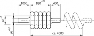 Euchner 075377E | SPIRALLEITUNG 23 ADRIG 3