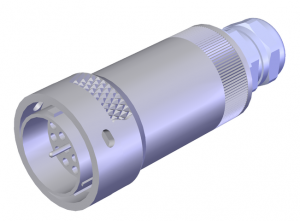 Euchner 034851E | 23POL/KUNSTSTOFFAUSFUEHRUNG : Flange Plug