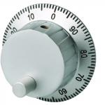 Euchner 100914E | EINSTELLRAD HKB 58 METALL SIL/SW : Dial