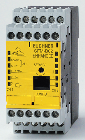 ast_737228_xl.png Euchner 087891E | SFM-B02 : As-I Safety Monitor 2 Channel